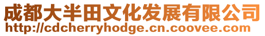 成都大半田文化發(fā)展有限公司