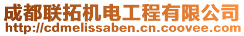 成都聯(lián)拓機(jī)電工程有限公司