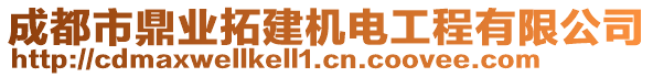 成都市鼎業(yè)拓建機(jī)電工程有限公司