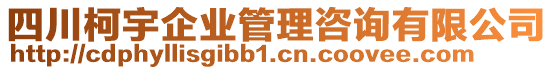 四川柯宇企业管理咨询有限公司