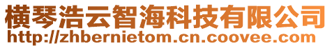 橫琴浩云智?？萍加邢薰? style=