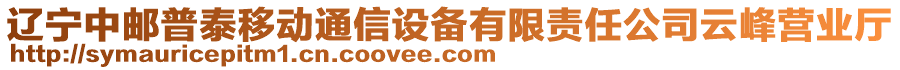 遼寧中郵普泰移動(dòng)通信設(shè)備有限責(zé)任公司云峰營(yíng)業(yè)廳