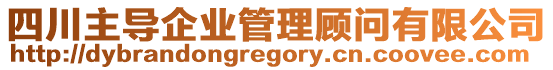 四川主導(dǎo)企業(yè)管理顧問有限公司