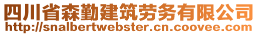 四川省森勤建筑勞務有限公司