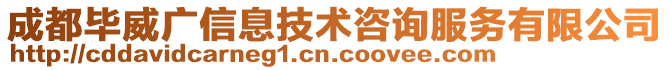 成都畢威廣信息技術咨詢服務有限公司