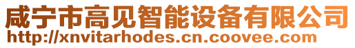 咸寧市高見智能設備有限公司