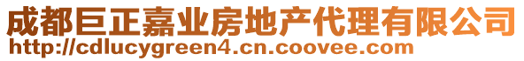 成都巨正嘉業(yè)房地產代理有限公司