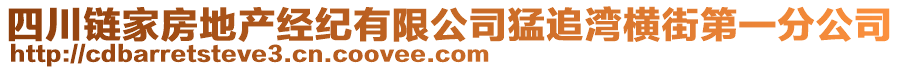 四川鏈家房地產(chǎn)經(jīng)紀(jì)有限公司猛追灣橫街第一分公司