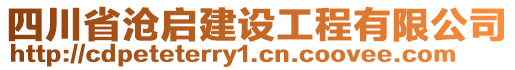 四川省滄啟建設(shè)工程有限公司