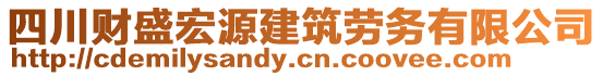 四川財(cái)盛宏源建筑勞務(wù)有限公司