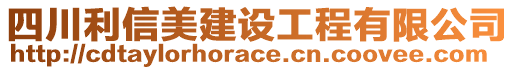 四川利信美建設工程有限公司