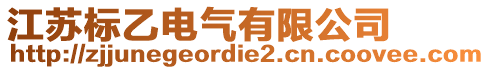 江蘇標(biāo)乙電氣有限公司