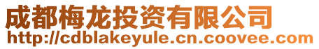 成都梅龍投資有限公司