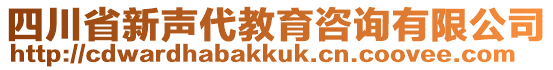 四川省新聲代教育咨詢有限公司