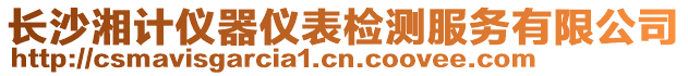 长沙湘计仪器仪表检测服务有限公司