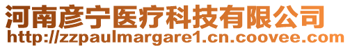 河南彥寧醫(yī)療科技有限公司