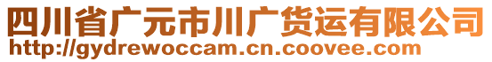 四川省廣元市川廣貨運(yùn)有限公司