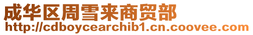 成華區(qū)周雪來商貿(mào)部