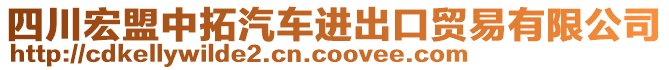 四川宏盟中拓汽車進(jìn)出口貿(mào)易有限公司