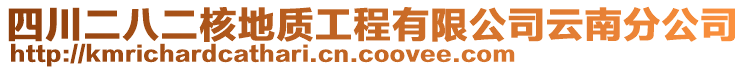 四川二八二核地質(zhì)工程有限公司云南分公司