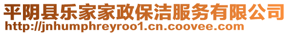 平阴县乐家家政保洁服务有限公司