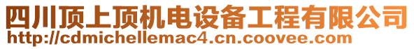 四川頂上頂機(jī)電設(shè)備工程有限公司