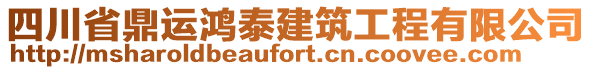 四川省鼎運鴻泰建筑工程有限公司