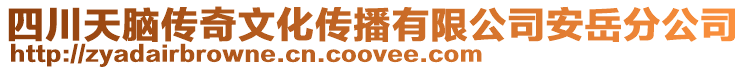 四川天腦傳奇文化傳播有限公司安岳分公司