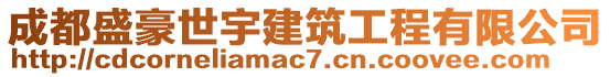 成都盛豪世宇建筑工程有限公司