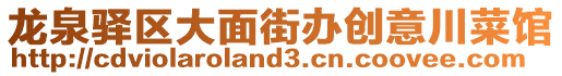 龍泉驛區(qū)大面街辦創(chuàng)意川菜館