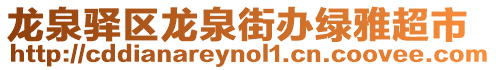 龍泉驛區龍泉街辦綠雅超市