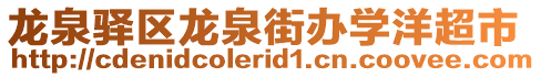 龍泉驛區龍泉街辦學洋超市