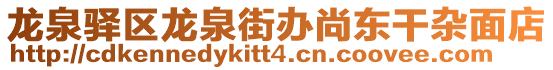 龍泉驛區龍泉街辦尚東干雜面店