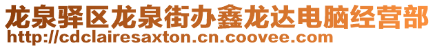 龍泉驛區龍泉街辦鑫龍達電腦經營部
