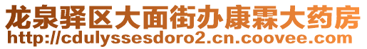 龍泉驛區(qū)大面街辦康霖大藥房