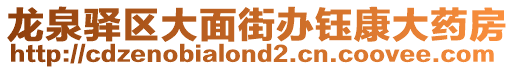 龍泉驛區(qū)大面街辦鈺康大藥房