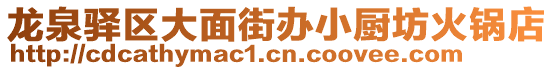 龍泉驛區(qū)大面街辦小廚坊火鍋店