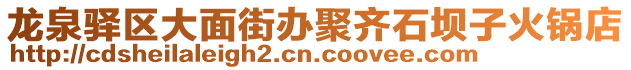 龍泉驛區(qū)大面街辦聚齊石壩子火鍋店