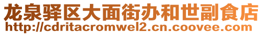 龍泉驛區(qū)大面街辦和世副食店