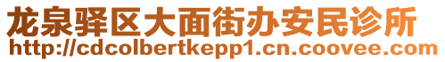 龍泉驛區大面街辦安民診所