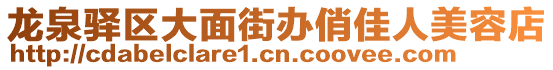 龍泉驛區(qū)大面街辦俏佳人美容店