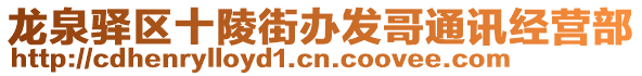 龍泉驛區(qū)十陵街辦發(fā)哥通訊經(jīng)營(yíng)部