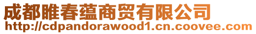 成都睢春蘊商貿有限公司