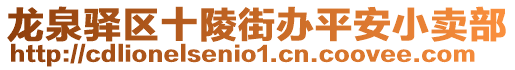 龍泉驛區十陵街辦平安小賣部