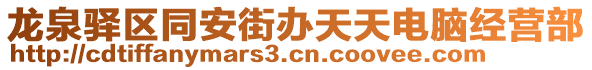 龍泉驛區同安街辦天天電腦經營部