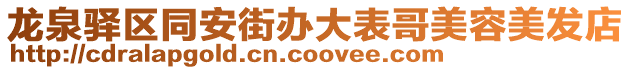 龍泉驛區同安街辦大表哥美容美發店