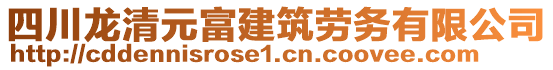 四川龍清元富建筑勞務(wù)有限公司