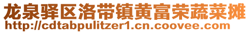 龍泉驛區(qū)洛帶鎮(zhèn)黃富榮蔬菜攤