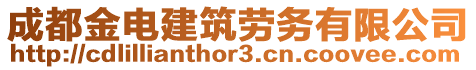 成都金電建筑勞務(wù)有限公司