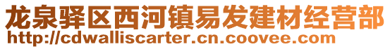 龍泉驛區(qū)西河鎮(zhèn)易發(fā)建材經(jīng)營(yíng)部